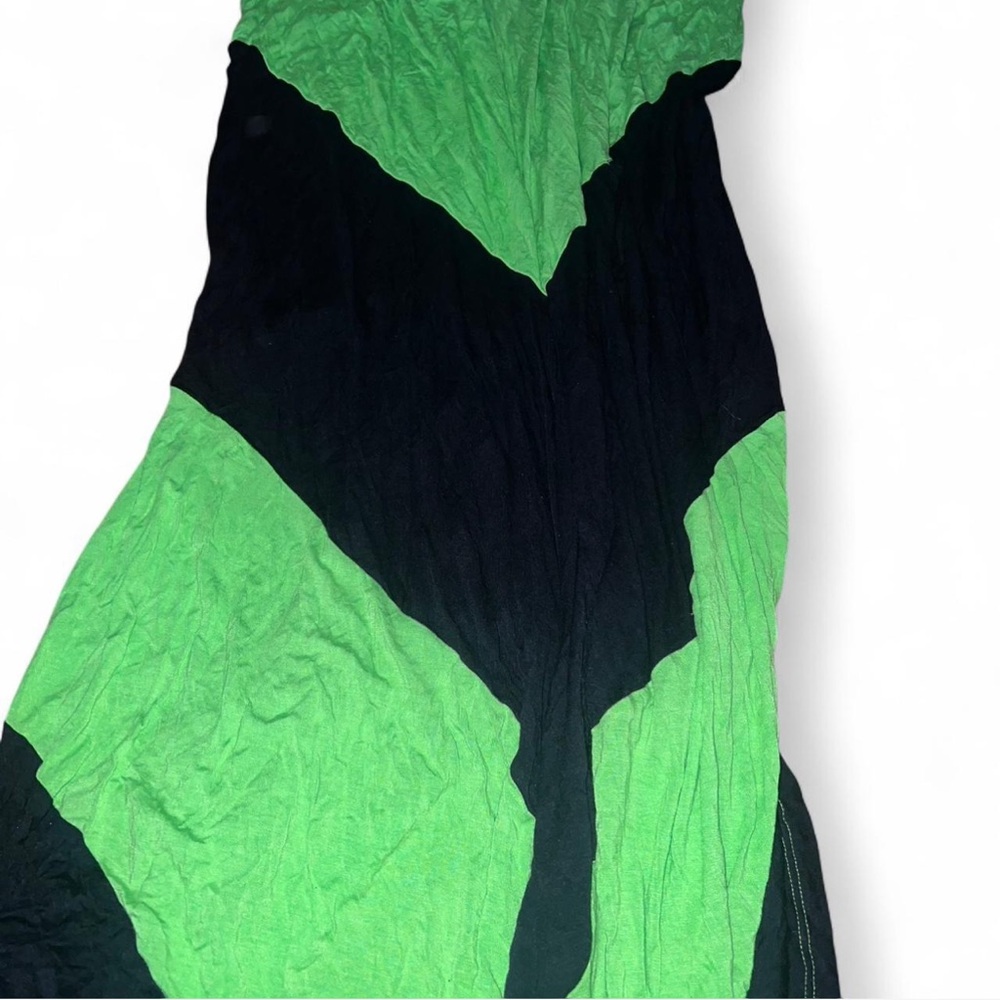 Ashley Stewart Vibrant Green and Black Apparel